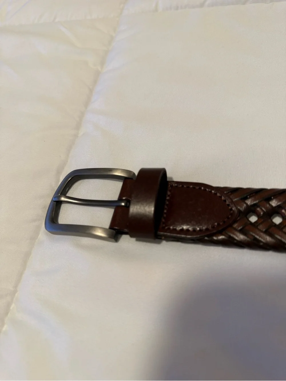 Braided Leather Belt